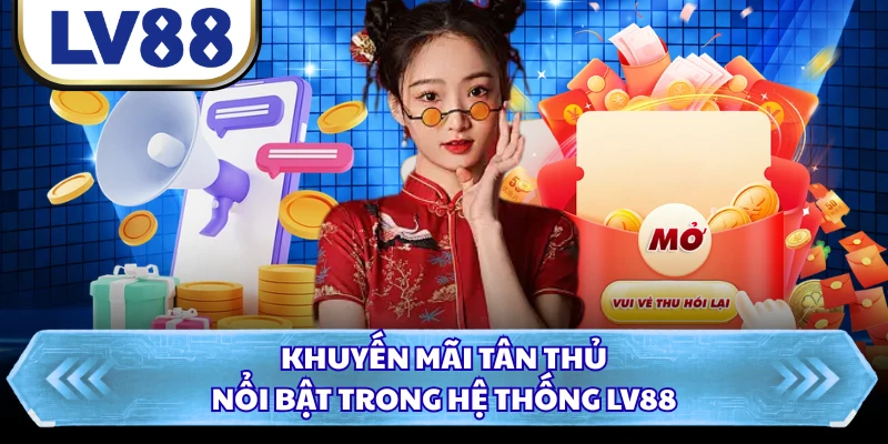 Khuyến mãi tân thủ nổi bật trong hệ thống LV88 